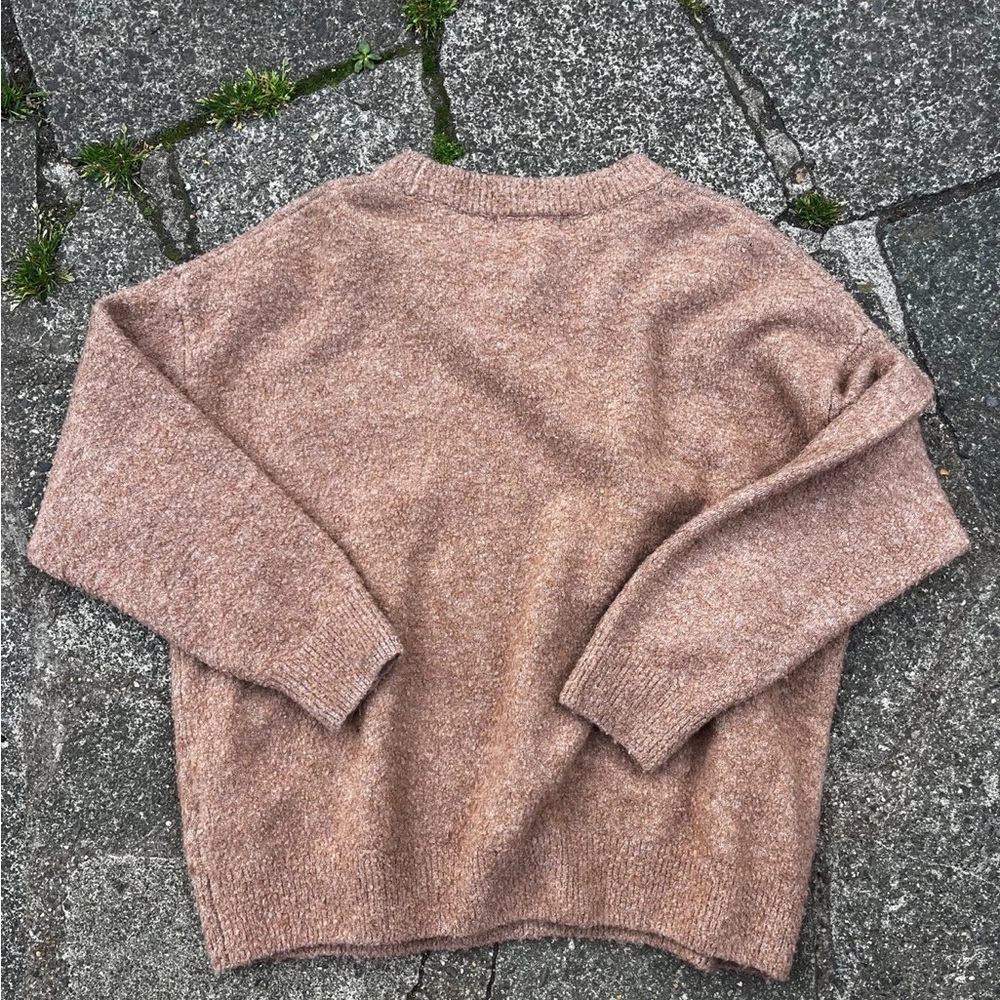 Primark Women's Brown Crew Neck Sweater